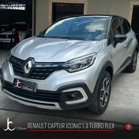 RENAULT Captur 1.3 16V 4P FLEX TCE ICONIC TURBO X-TRONIC AUTOMTICO CVT, Foto 1