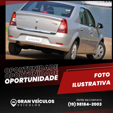 RENAULT Logan 1.0 16V 4P FLEX AUTHENTIQUE, Foto 5