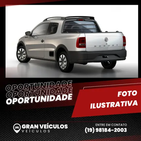 VOLKSWAGEN Saveiro 1.6 FLEX MSI ROBUST CABINE DUPLA, Foto 4