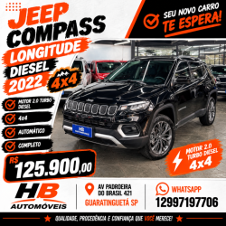 JEEP Compass 2.0 16V 4P 350 LONGITUDE 4X4 TURBO DIESEL AUTOMÁTICO
