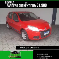 RENAULT Sandero 1.0 4P FLEX AUTHENTIQUE