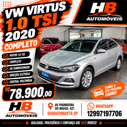 VOLKSWAGEN Virtus 1.0 4P 200 TSI FLEX COMFORTLINE AUTOMÁTICO