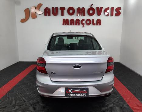 FORD Ka + Sedan 1.5 12V 4P FLEX TI-VCT TITANIUM AUTOMÁTICO, Foto 4 FORD Ka + Sedan 1.5 12V 4P FLEX TI-VCT TITANIUM AUTOMÁTICO, Foto 4