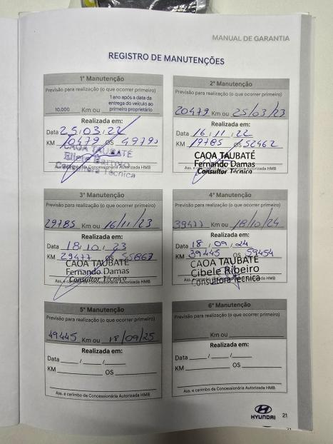 HYUNDAI Creta 1.0 12V 4P FLEX TGDI TURBO LIMITED AUTOMTICO, Foto 16