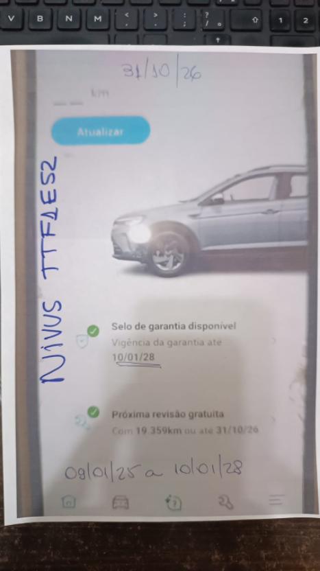 VOLKSWAGEN Nivus 1.0 4P FLEX 200 TSI COMFORTLINE TURBO AUTOM�TICO, Foto 16