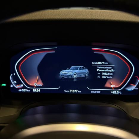 BMW 320I 2.0 16V 4P M SPORT GP TURBO ACTIVE FLEX AUTOMTICO, Foto 2