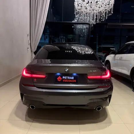 BMW 320I 2.0 16V 4P M SPORT GP TURBO ACTIVE FLEX AUTOMTICO, Foto 6