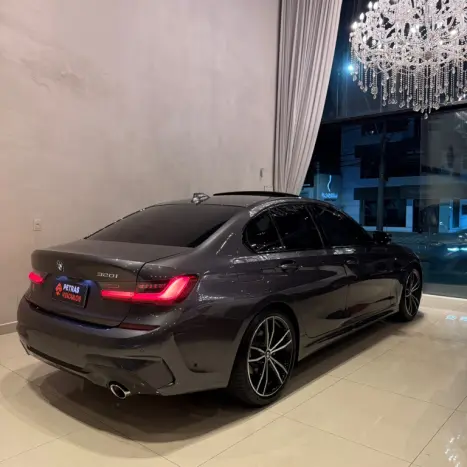 BMW 320I 2.0 16V 4P M SPORT GP TURBO ACTIVE FLEX AUTOMTICO, Foto 9