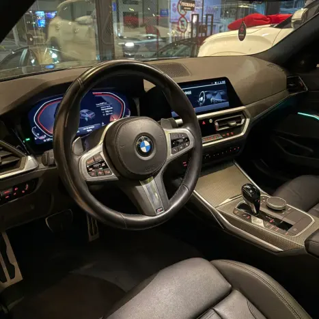 BMW 320I 2.0 16V 4P M SPORT GP TURBO ACTIVE FLEX AUTOMTICO, Foto 11