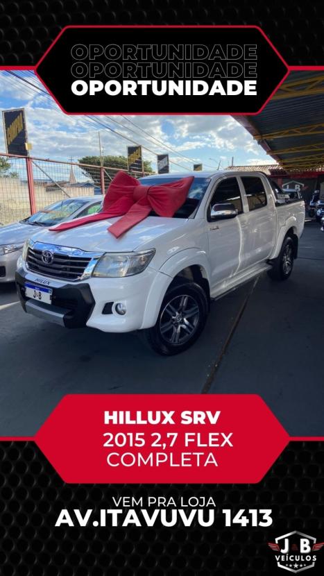 TOYOTA Hilux Caminhonete 2.7 16V 4P SRV FLEX 4X4  CABINE DUPLA AUTOM�TICO, Foto 1