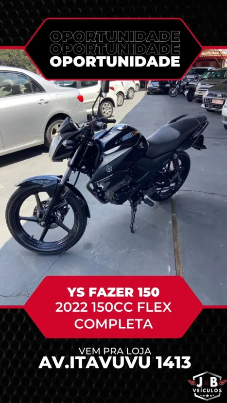 YAMAHA YS Fazer 150 BLUE FLEX, Foto 1