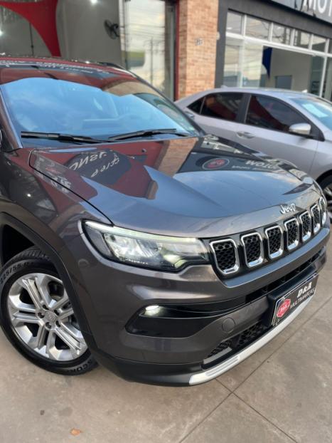 JEEP Compass 1.3 16V 4P FLEX LONGITUDE T270 TURBO AUTOMÁTICO, Foto 4 JEEP Compass 1.3 16V 4P FLEX LONGITUDE T270 TURBO AUTOMÁTICO, Foto 4
