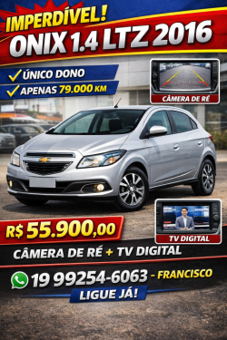 CHEVROLET Onix Hatch 1.4 4P FLEX LTZ
