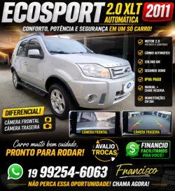 FORD Ecosport 2.0 16V 4P XLT FLEX AUTOM�TICO