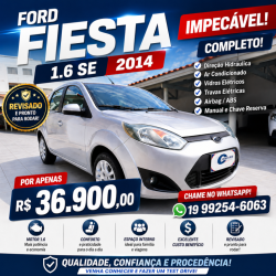 FORD Fiesta Hatch 1.6 4P SE FLEX