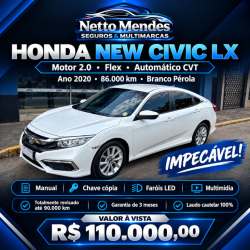HONDA Civic 2.0 16V 4P FLEX LX AUTOMÁTICO