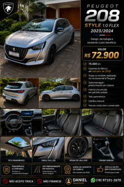PEUGEOT 208 1.0 4P FLEX FIREFLY STYLE