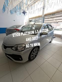 TOYOTA Etios Hatch 1.5 16V 4P FLEX PLATINUM AUTOM�TICO
