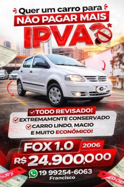VOLKSWAGEN Fox 1.0 4P FLEX