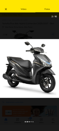 YAMAHA Fluo 125 ABS