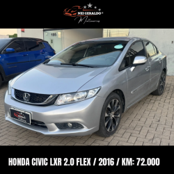 HONDA Civic 2.0 16V 4P FLEX LXR AUTOMTICO