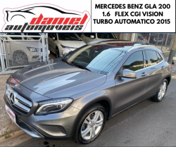 MERCEDES-BENZ GLA 200 1.6 16V 4P FLEX CGI VISION TURBO AUTOMTICO