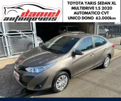 TOYOTA Yaris Sedan 1.5 16V 4P FLEX XL MULTIDRIVE AUTOMTICO CVT