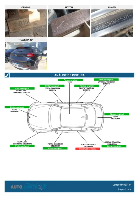 CHERY Tiggo 3X 1.0 12V 4P FLEX VVT PLUS TURBO AUTOM�TICO CVT, Foto 10