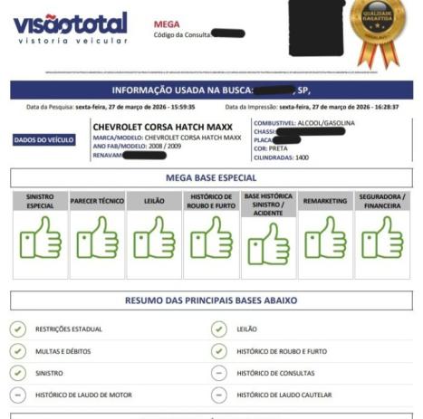 CHEVROLET Corsa Hatch 1.4 4P MAXX FLEX, Foto 12