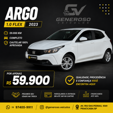 FIAT Argo 1.0 4P FLEX FIREFLY, Foto 1