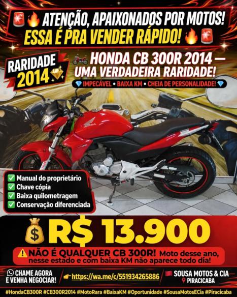 HONDA CB 300 R FLEX, Foto 1