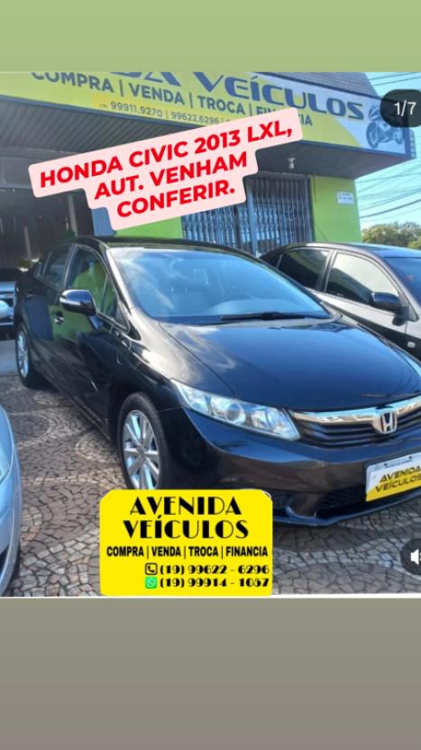 HONDA Civic 1.8 16V 4P FLEX LXL SE AUTOMTICO, Foto 1