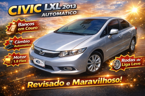 HONDA Civic 1.8 16V 4P FLEX LXL AUTOM�TICO, Foto 1