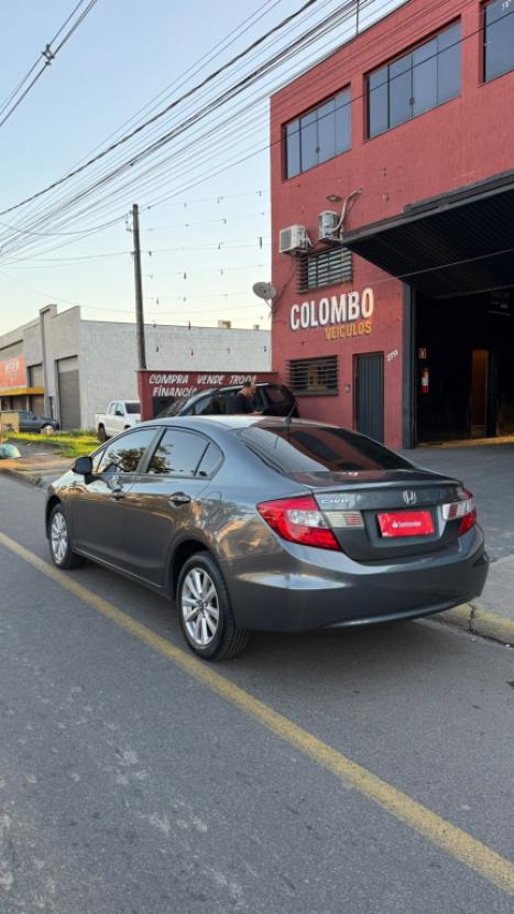 HONDA Civic 1.8 16V 4P FLEX LXS AUTOM�TICO, Foto 3