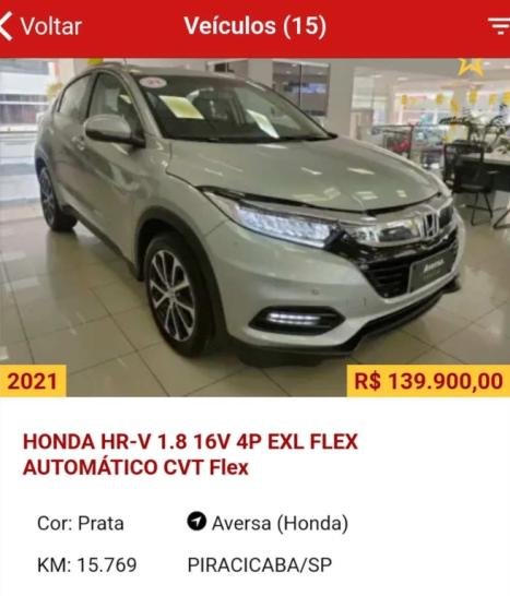 HONDA HR-V 1.8 16V 4P EXL FLEX AUTOM�TICO CVT, Foto 4