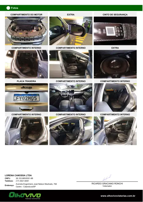 JEEP Compass 1.3 16V 4P FLEX T270 TURBO AUTOM�TICO, Foto 10
