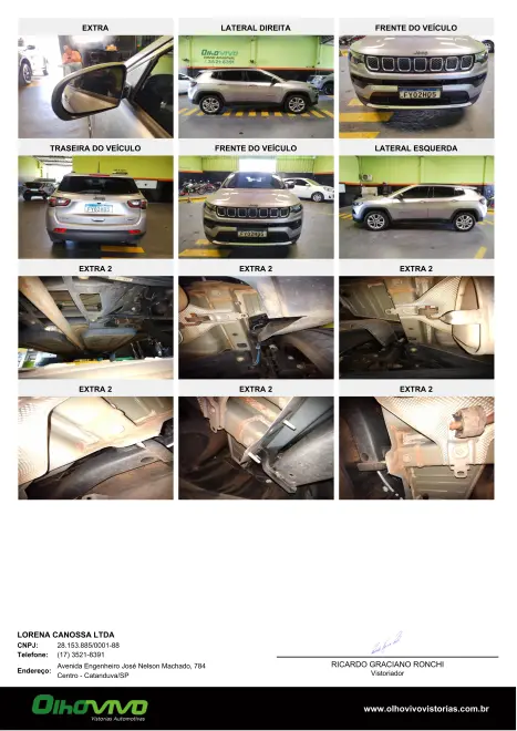 JEEP Compass 1.3 16V 4P FLEX T270 TURBO AUTOM�TICO, Foto 11