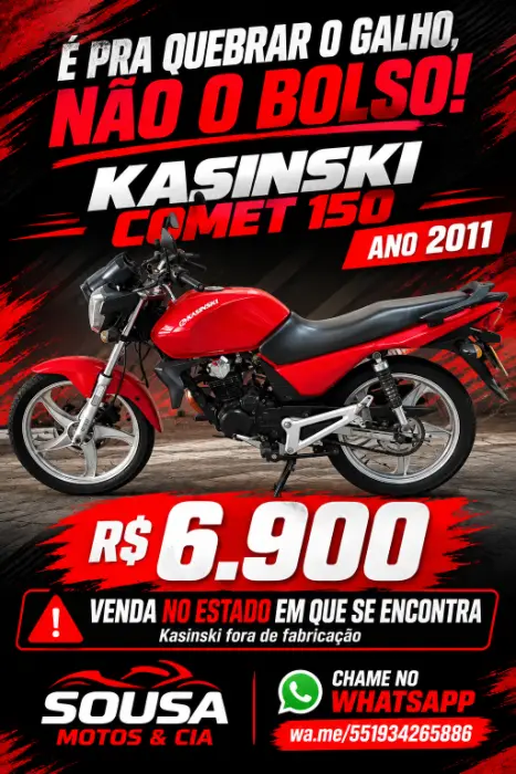 KASINSKI Comet 150, Foto 3