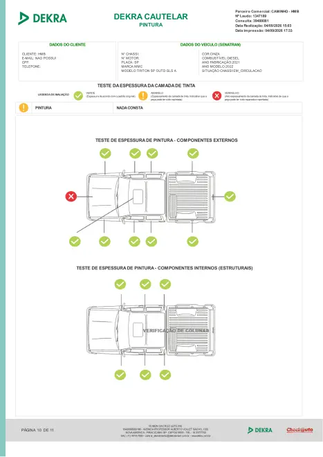 MITSUBISHI L 200 Triton 2.4 16V FLEX GLX 4X4 OUTDOOR CABINE DUPLA, Foto 14