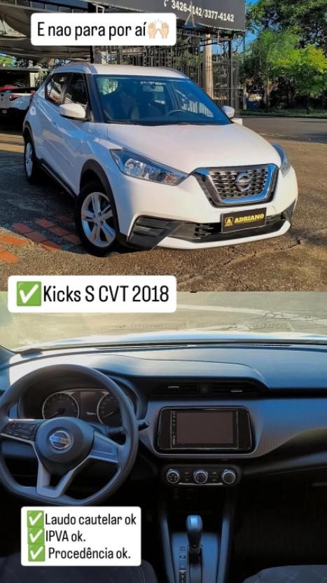 NISSAN Kicks 1.6 16V 4P FLEXSTART S DIRECT X-TRONIC AUTOM�TICO CVT, Foto 7