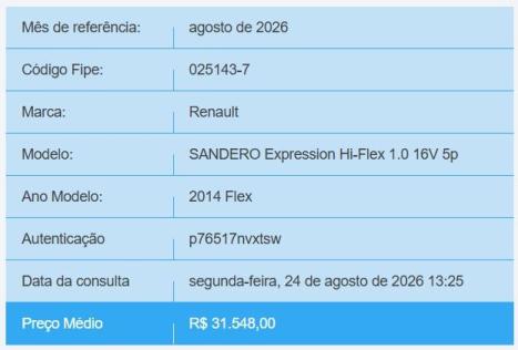RENAULT Sandero 1.0 16V 4P FLEX EXPRESSION, Foto 5
