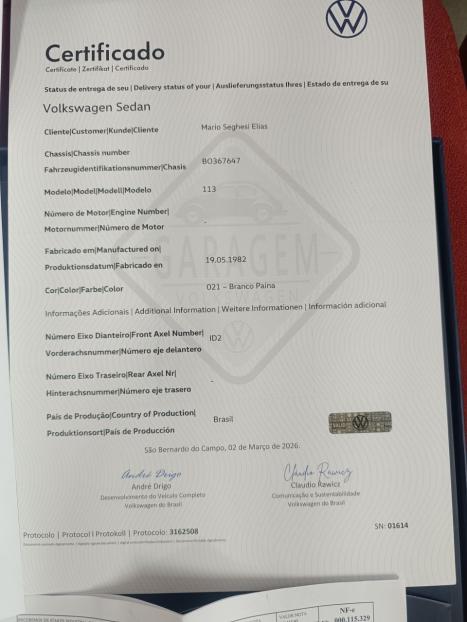 VOLKSWAGEN Fusca 1300, Foto 8