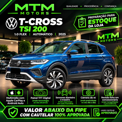 VOLKSWAGEN T-Cross 1.0 4P 200 TSI FLEX, Foto 1
