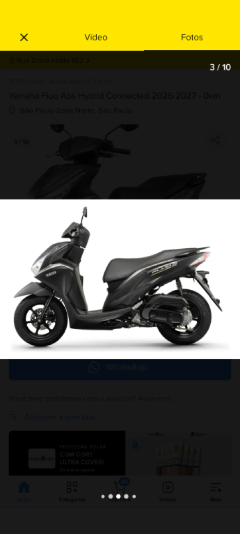 YAMAHA Fluo 125 ABS, Foto 5