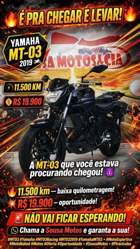 YAMAHA MT-03 300 ABS, Foto 1