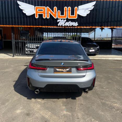 BMW 320I 2.0 16V 4P M SPORT GP TURBO ACTIVE FLEX AUTOMTICO, Foto 4