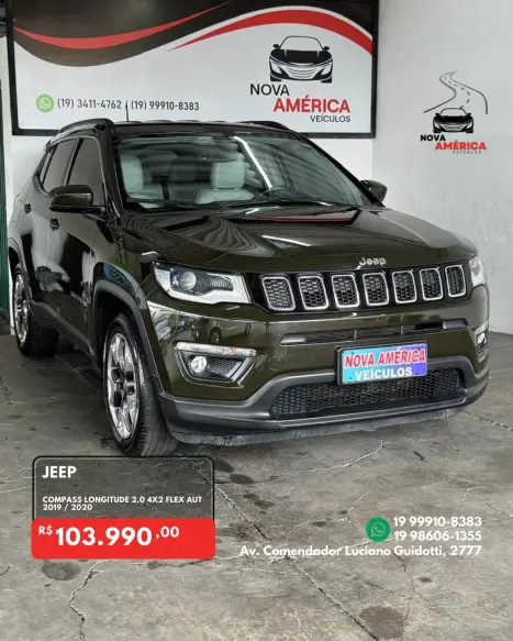 JEEP Compass 2.0 16V 4P LONGITUDE FLEX AUTOMTICO, Foto 1