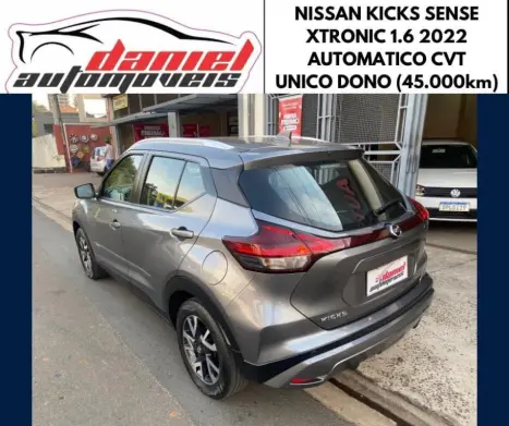 NISSAN Kicks 1.6 16V 4P FLEXSTART SENSE XTRONIC AUTOMTICO CVT, Foto 5