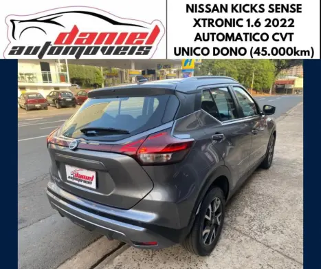 NISSAN Kicks 1.6 16V 4P FLEXSTART SENSE XTRONIC AUTOMTICO CVT, Foto 6