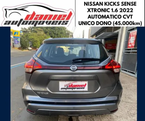 NISSAN Kicks 1.6 16V 4P FLEXSTART SENSE XTRONIC AUTOMTICO CVT, Foto 7